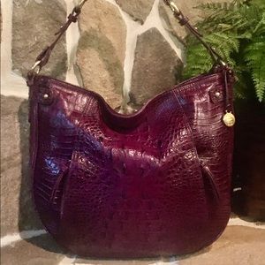 Brahmin Ultraviolet Melbourne Leather Shoulder Bag